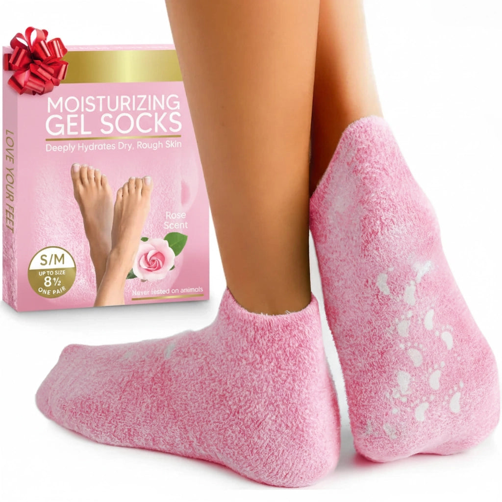 Baby Soft Feet in Just 20 Minutes Using Spa Gel Socks
