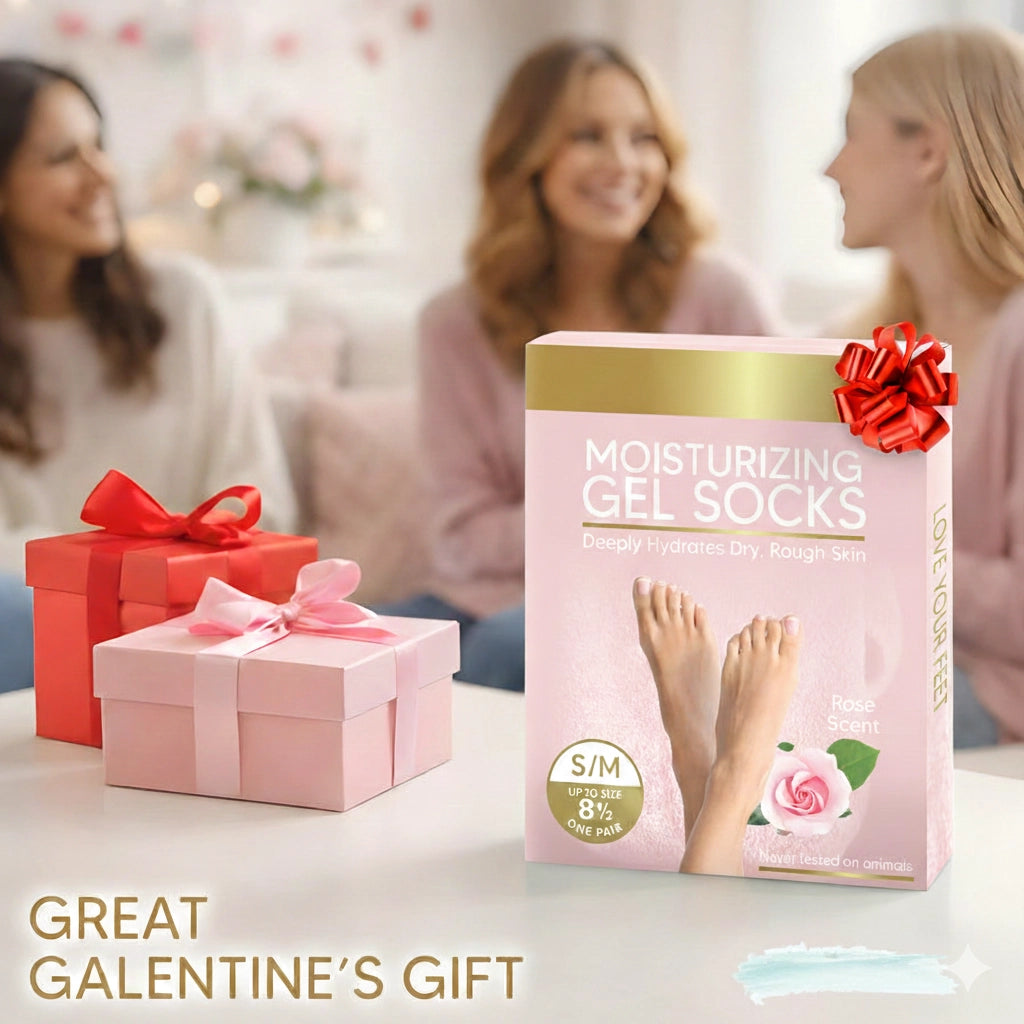 Baby Soft Feet in Just 20 Minutes Using Spa Gel Socks